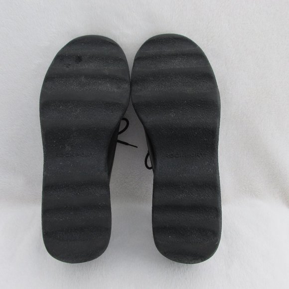 Rockport Women’s Black Leather Platform Lace-up Shoes 7.5 Wide - Picture 8 of 8